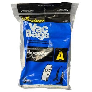 Hoover Type A Vac Bags For Bissell Upright Style 2 - 3 Pack Home Care